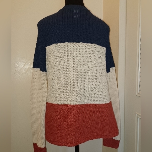 NO Boundaries Tri-color Knit Sweater - Picture 4 of 4